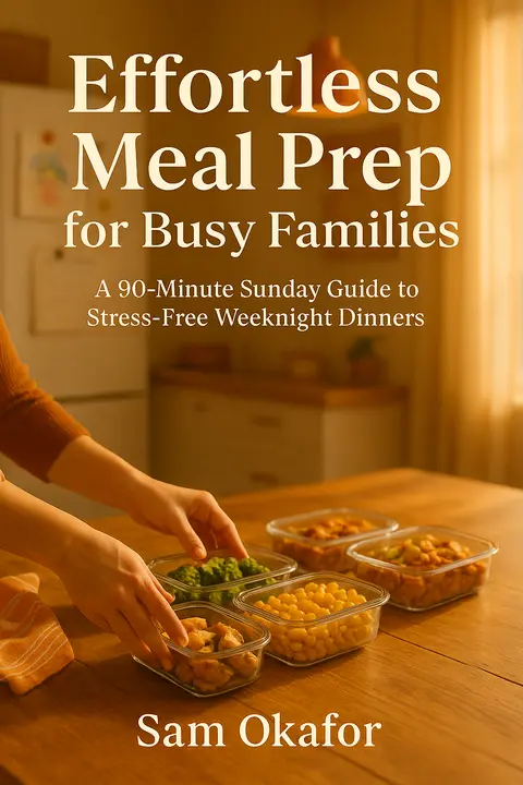 Cover of Effortless Meal Prep for Busy Families